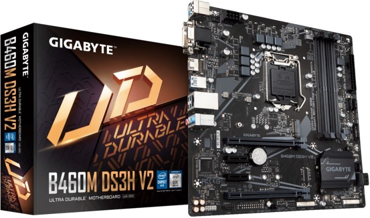 

Материнская плата GigaByte, B460M DS3H V2 LGA1200