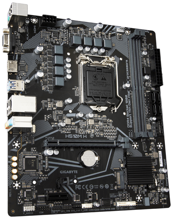 GigaByte H510M H (rev. 1.0) LGA1200