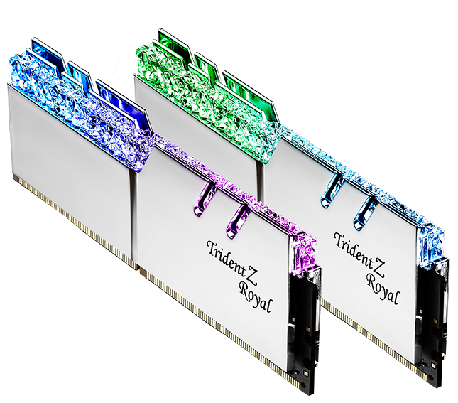 G.Skill TRIDENT Z Royal 16Gb KIT2 DDR4 DIMM PC32000 F4-4000C19D-32GTRS