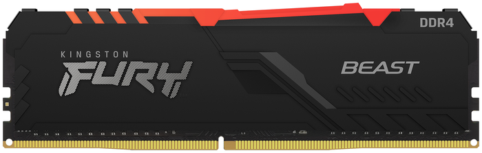 

Модули памяти Kingston, Fury Beast RGB 16GB PC24000 DDR4 KF430C15BB1A/16