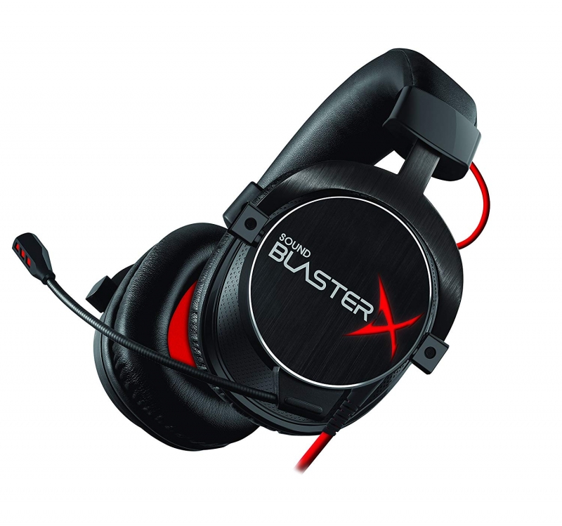 

Компьютерная гарнитура Creative, Sound BlasterX H7T (Tournament Edition) (70GH033000001)