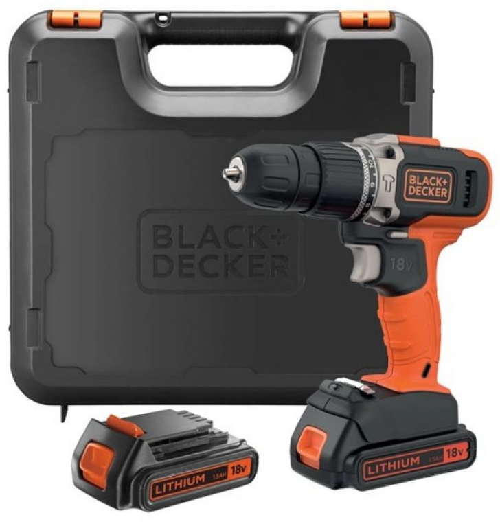 Black & Decker Шуруповерт BCD003C2K-QW