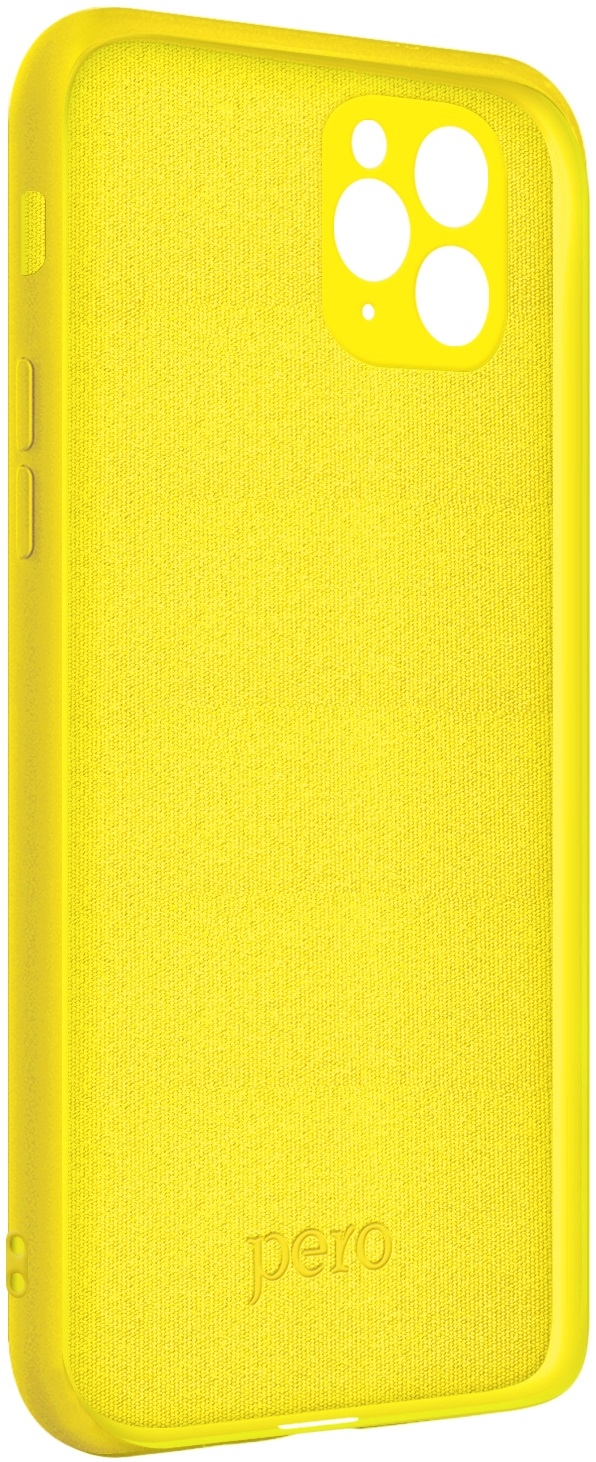 PERO Чехол-накладка Liquid Silicone Case для Apple iPhone 11