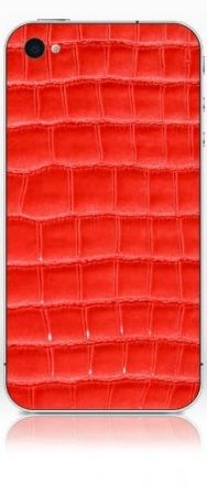 Glueskin Наклейка CROCO для Apple iPhone 4/4s 