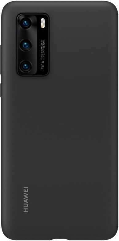 

Чехол-накладка Silicone Case для Huawei P40 (black)