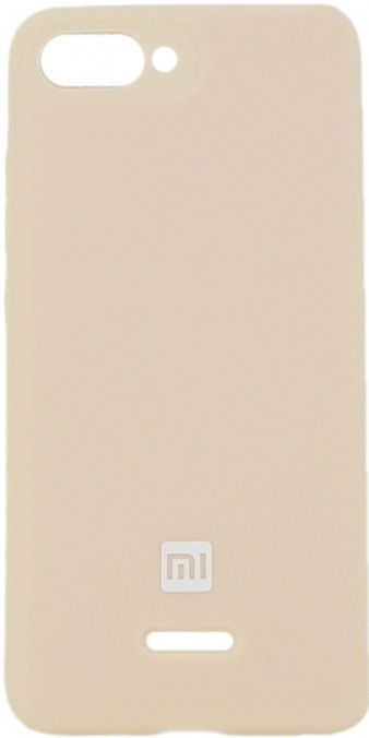 Xiaomi Чехол-накладка Silicone Case для Xiaomi Redmi 6