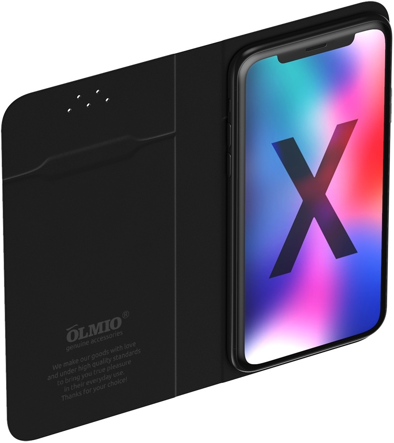 OLMIO Универсальный чехол-книжка для смартфонов 5.0-5.5"