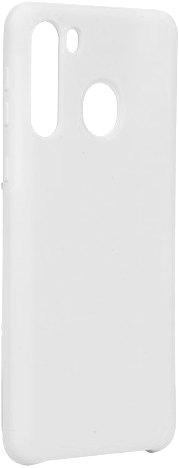 

Чехол-накладка Silicone Cover для Samsung Galaxy A21 SM-A215F (white)