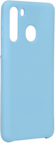 

Чехол-накладка Silicone Cover для Samsung Galaxy A21 SM-A215F (blue)