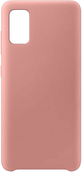 

Чехол-накладка Silicone Cover для Samsung Galaxy A41 SM-A415F (rose)