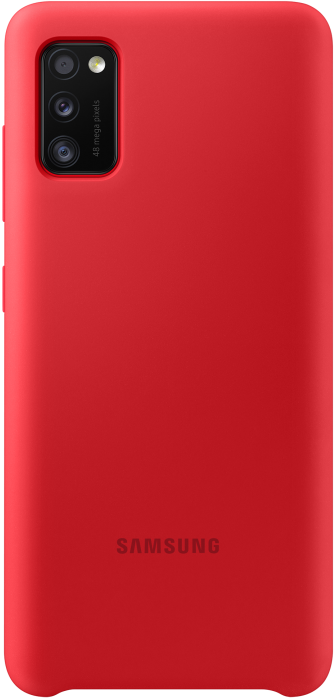 

Чехол-накладка Silicone Cover для Samsung Galaxy A41 SM-A415F (red)