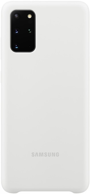 

Чехол-накладка Silicone Cover для Samsung Galaxy S20+ SM-G985F (white)