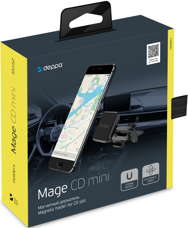 Deppa Автомобильный держатель Mage CD mini