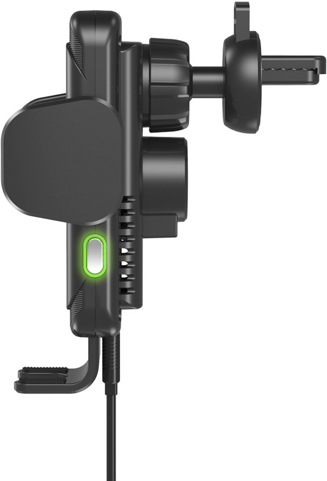 OLMIO Автомобильный держатель с беспроводной зарядкой Robo QI, 10W