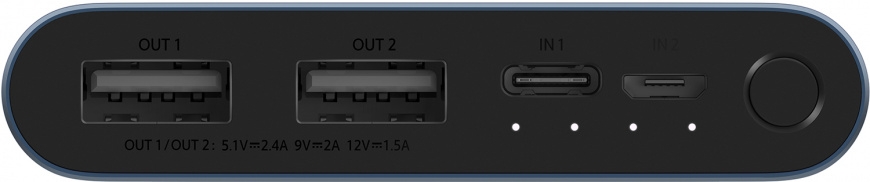 Xiaomi Mi Power Bank 3, 10000 mAh