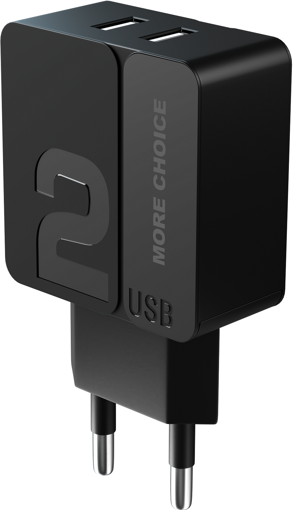 More Choice Сетевое зарядное устройство NC46 2USB, 2.4A