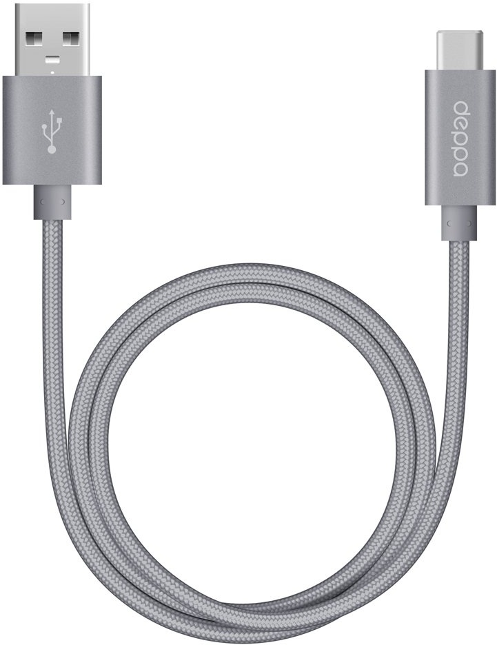 Deppa Кабель Alum USB 3.0 - USB Type-C