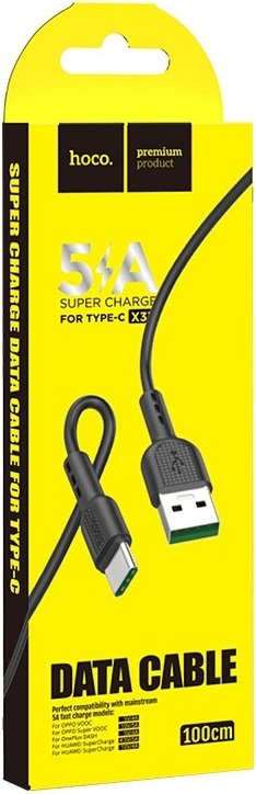 Hoco Кабель X33 Surge USB - USB Type-C, 5А