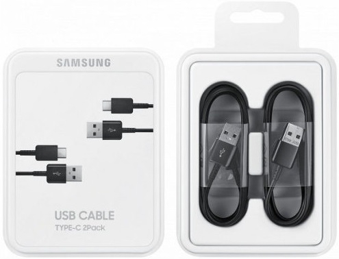 Samsung Кабель 2Pack USB - USB Type-C (EP-DG930MBRGRU), 1.5 м