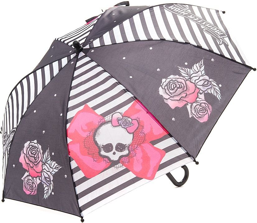Делай с мамой Зонт "Школа Монстров", с розами (Monster High)