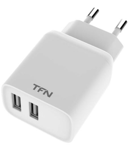 TFN Сетевое зарядное устройство Rapid, 2USB, 2.4A