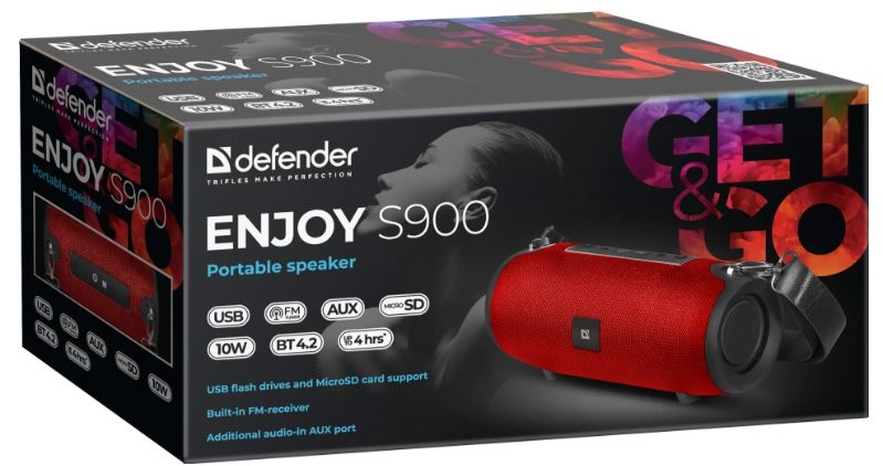 Defender Портативная акустика Enjoy S900