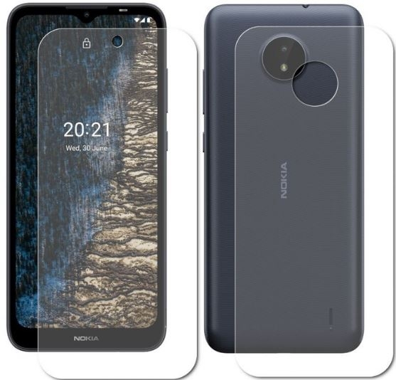 

Гидрогелевая пленка для Nokia C20, Матовая, Front-Back