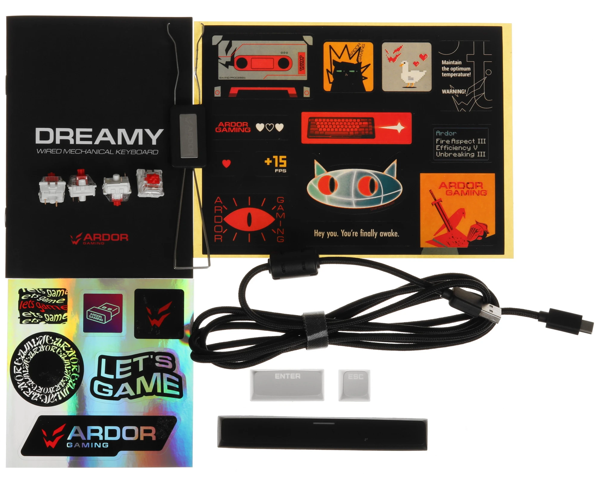 ARDOR GAMING Dreamy механическая проводная