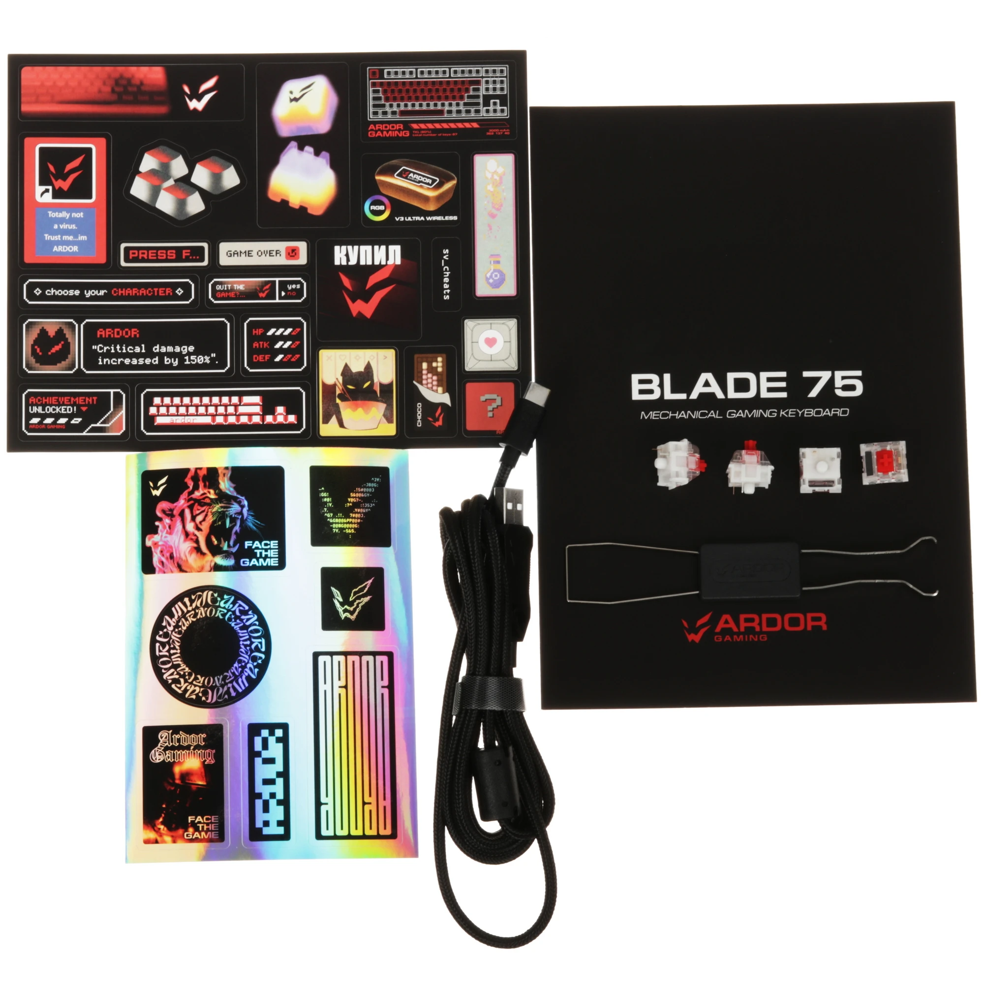 ARDOR GAMING Blade 75 механическая проводная