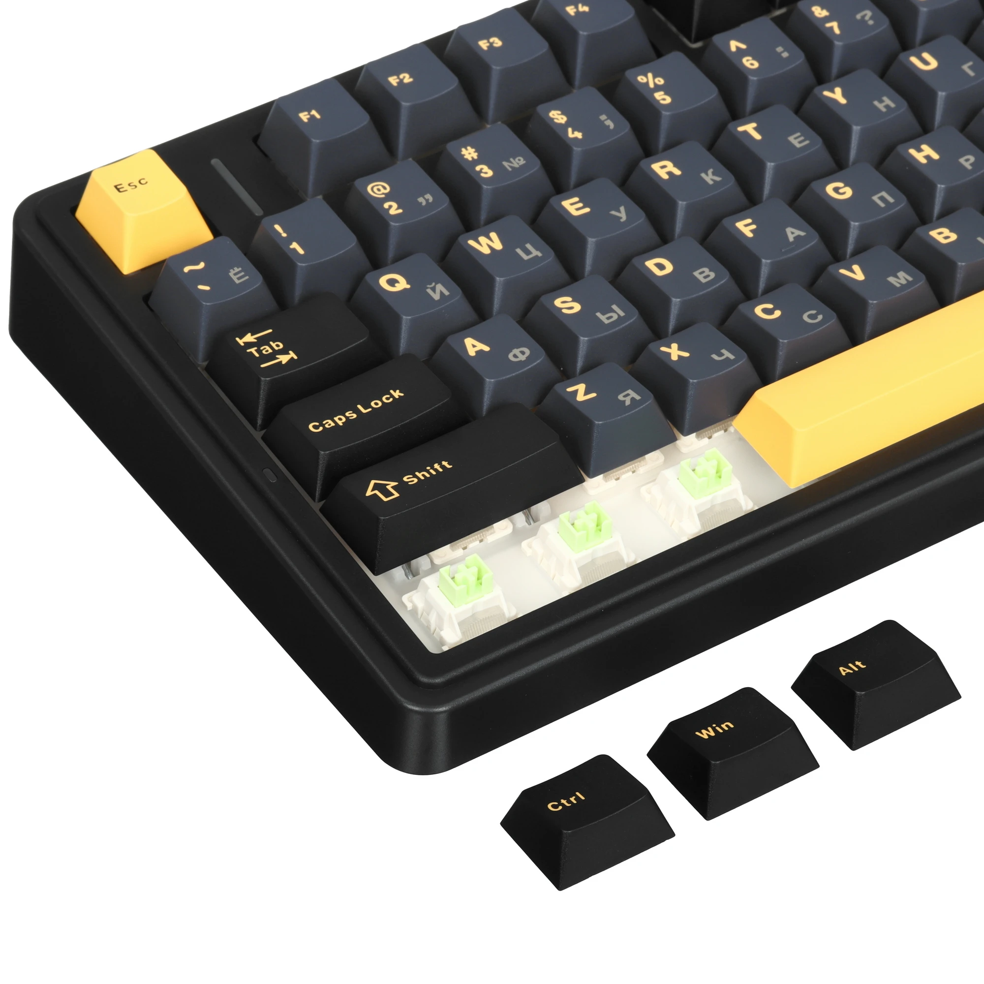 AULA F75 механическая проводная + беспроводная