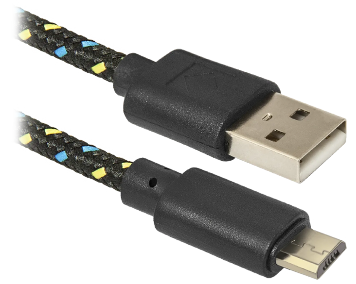 Defender Кабель USB - MicroUSB, 1м