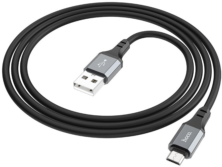 Hoco Кабель X86 USB - MicroUSB, 2.4А, 1м 