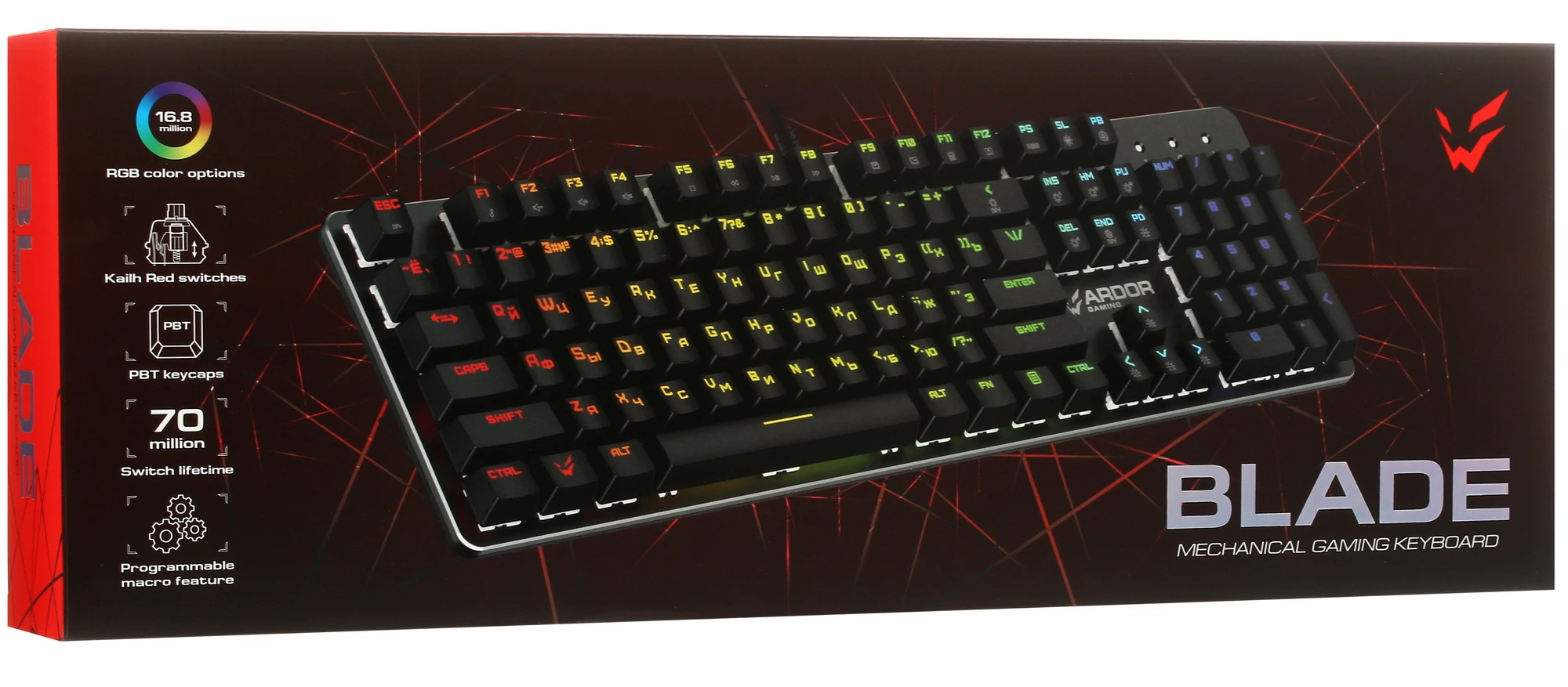 ARDOR GAMING Blade механическая проводная [Kailh Red]