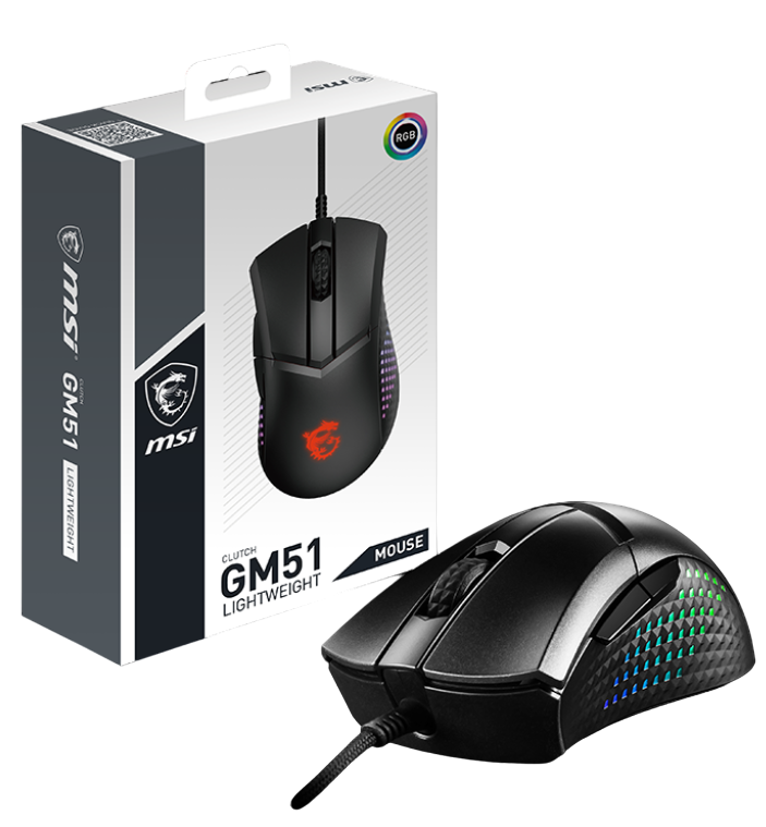 MSI Clutch GM51 Lightweight проводная (6400dpi)