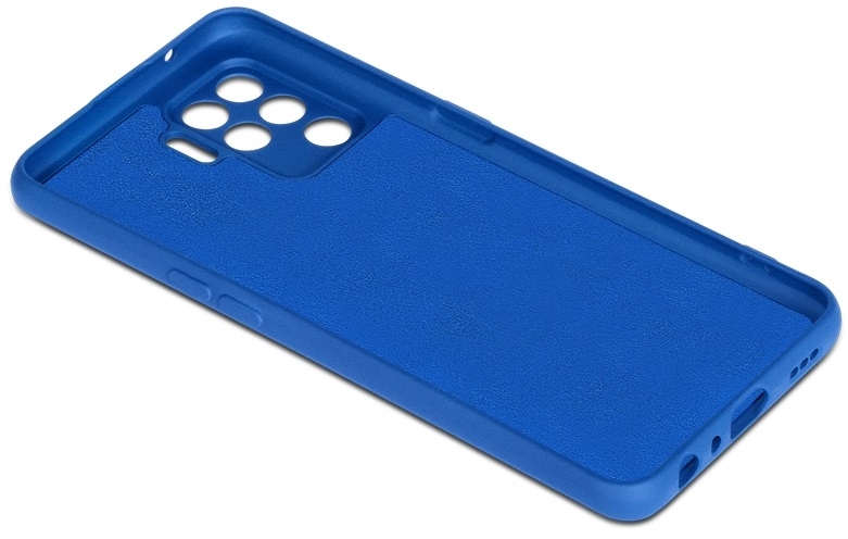 DF Чехол-накладка с микрофиброй для Oppo Reno 5 Lite