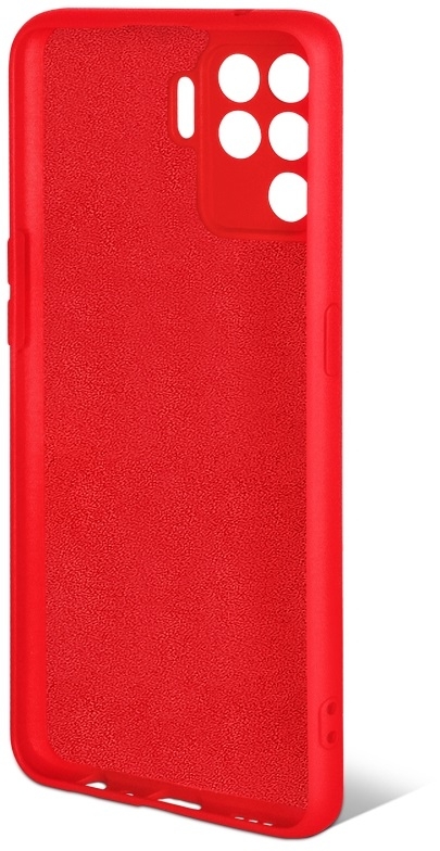 DF Чехол-накладка с микрофиброй для Oppo Reno 5 Lite