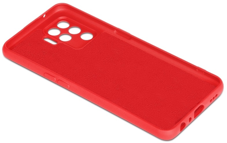 DF Чехол-накладка с микрофиброй для Oppo Reno 5 Lite