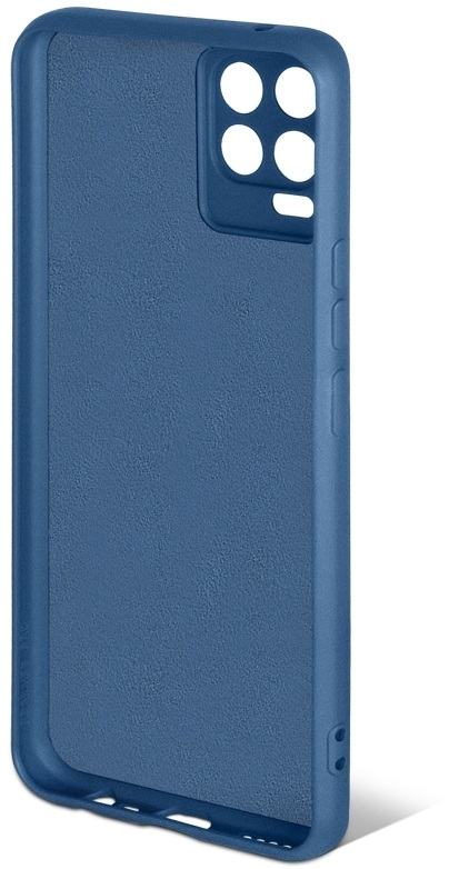 DF Чехол-накладка с микрофиброй для Realme 8/ 8 Pro