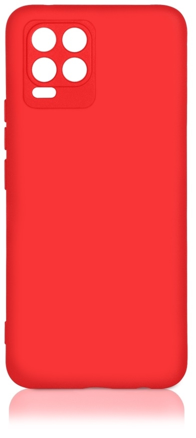 DF Чехол-накладка с микрофиброй для Realme 8/ 8 Pro