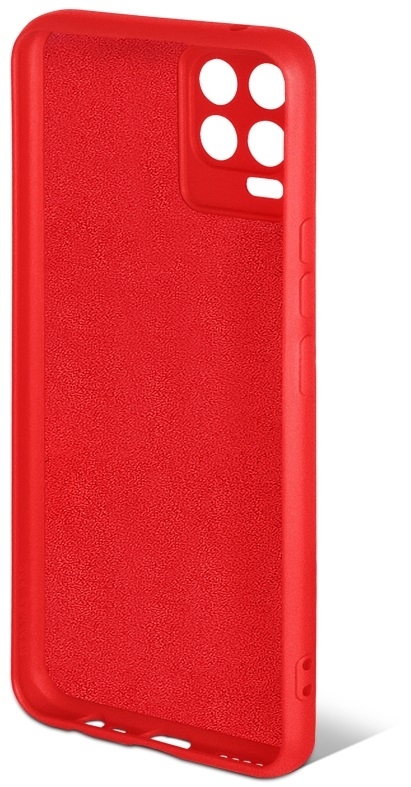 DF Чехол-накладка с микрофиброй для Realme 8/ 8 Pro