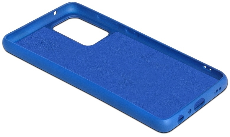 DF Чехол-накладка с микрофиброй для Samsung Galaxy A52 SM-A525F