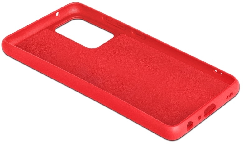 DF Чехол-накладка с микрофиброй для Samsung Galaxy A52 SM-A525F