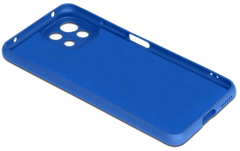 DF Чехол-накладка с микрофиброй для Xiaomi Mi 11 Lite