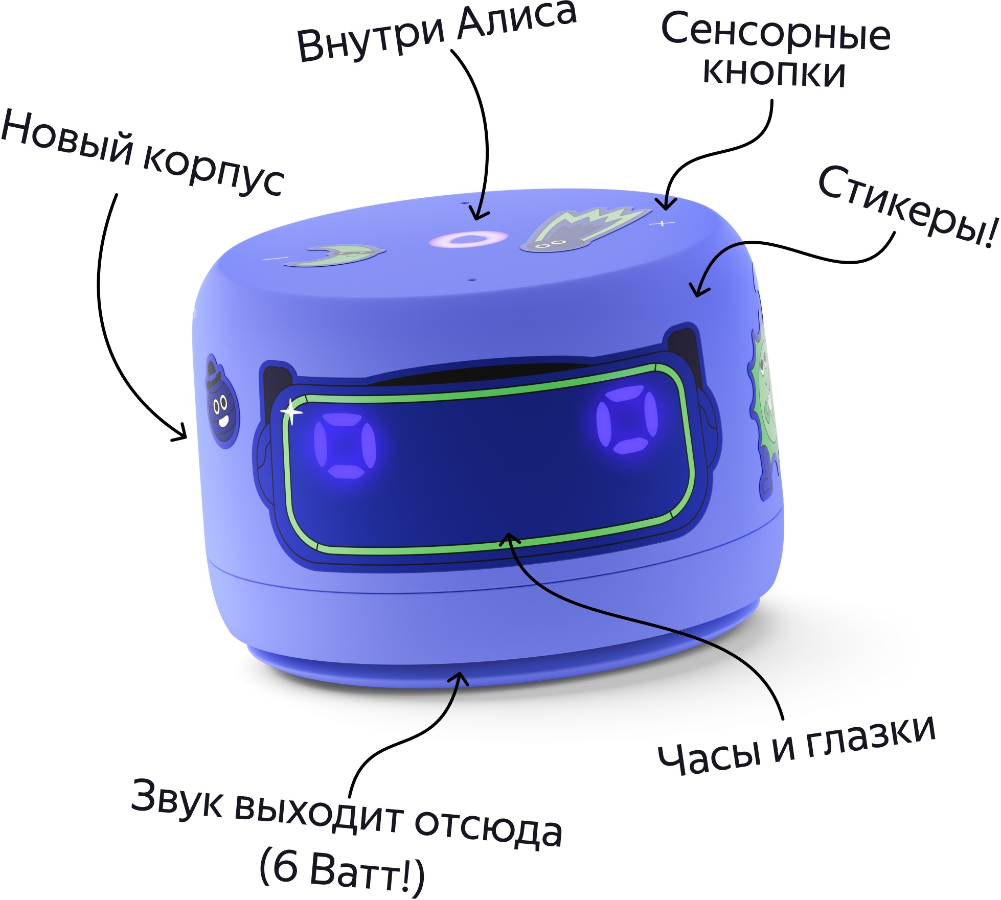 Яндекс Умная колонка Новая Яндекс Станция Лайт 2 с Алисой на YaGPT