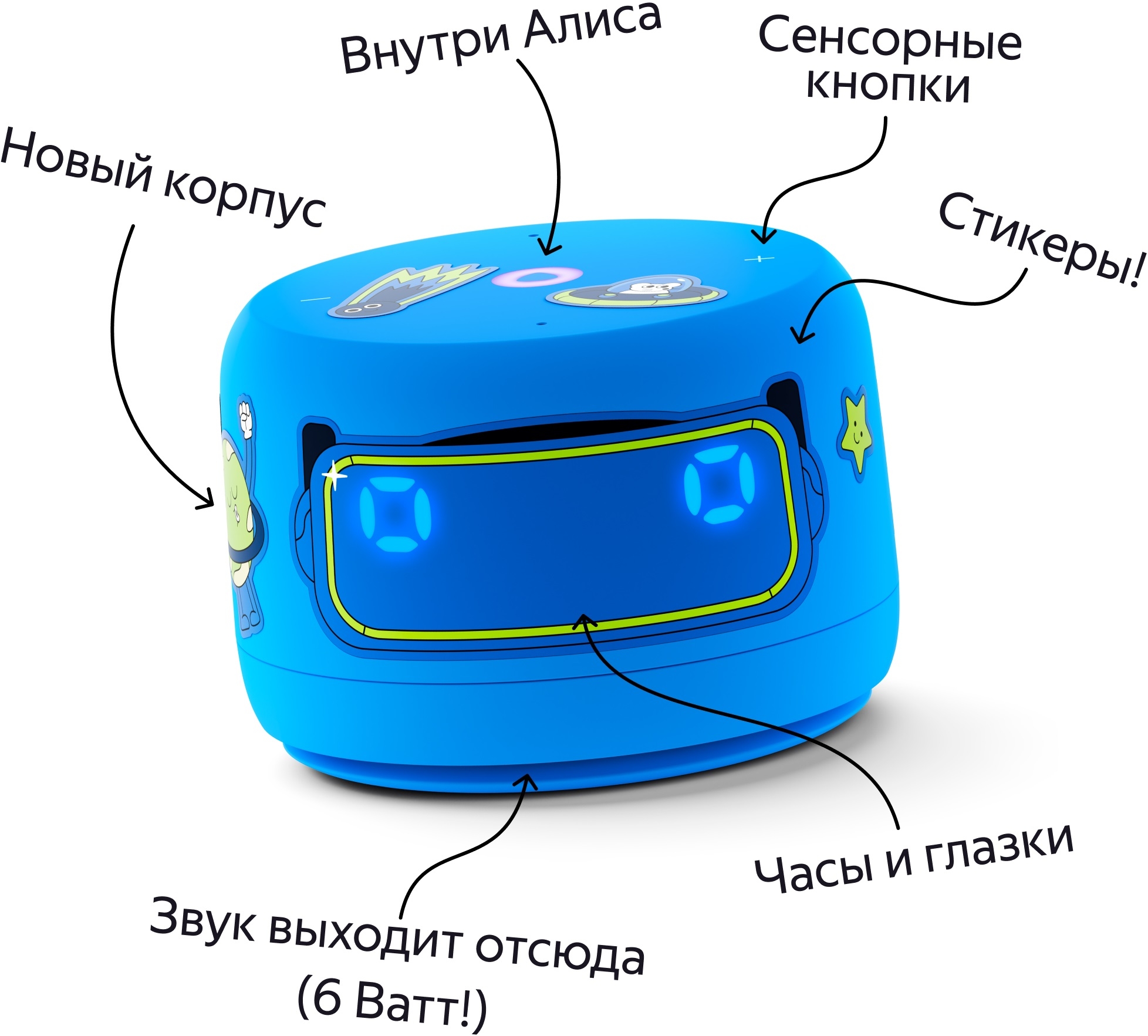 Яндекс Умная колонка Новая Яндекс Станция Лайт 2 с Алисой на YaGPT