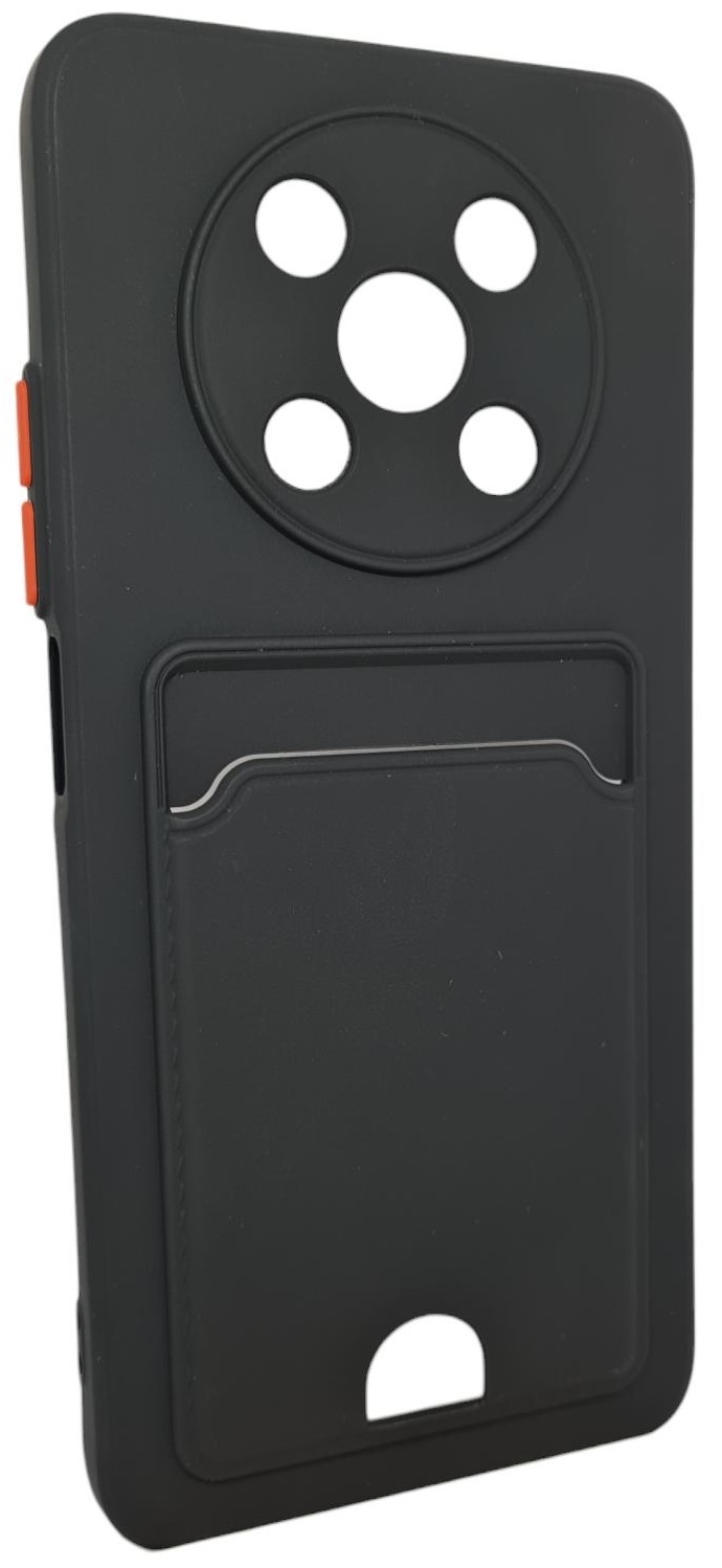 Mariso Чехол-накладка BUTTON с карманом для карт для Huawei Nova Y90