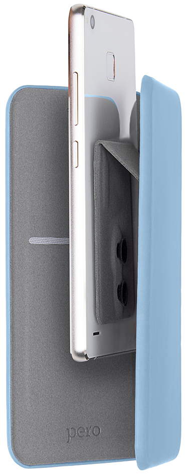 PERO Чехол-книжка Soft Touch универсальный 6.5-7.0"