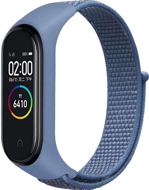 

Сменный ремешок для Xiaomi Mi Band 5/ Mi Band 6 (Blue)