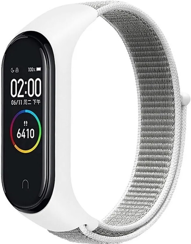 

Сменный ремешок для Xiaomi Mi Band 5/ Mi Band 6 (White)