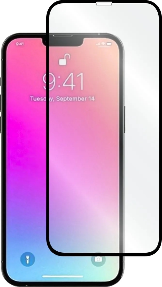 LuxCase Защитное стекло Full Glue для Apple iPhone 13/13 Pro